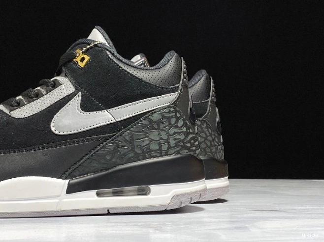 Cheap TBK Jordan 3 Tinker CK4348-007 Cement Air Black Grey 0806